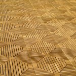 Teak Floor Tiles