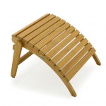 Teak Adirondack Footrest