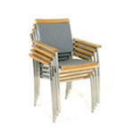 SS Kelly Stackable Armchair