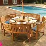 Teak Bench Sets