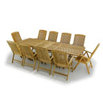Grand - Recliner Dining Set<br>Seating for 10