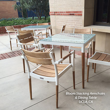 Teak and Aluminum Bloom Collection