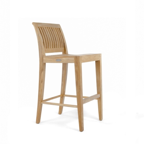 Laguna Teak Outdoor Bar Stool Westminster Teak Outdoor Furniture