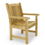 No other Teak wood armchair is better made than the Westminster Teak Wave Armchair.  Our Wave Armchair is bigger, stronger, and thicker.  All of our teak furniture comes with a lifetime warranty and a money back Guarantee.