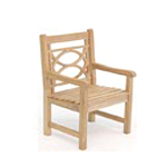 The Eclipse Teak Armchair is made of 100% solid, plantation grown, Indonesian Teak Wood. This teak armchair is built with the same quality that was rated BEST OVERALL by the Wall Street Journal.