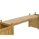 Teak Planters that last a lifetime.  Teak Wood is impervious to the elements, making it the perfect wood to make a wooden planter. Rated Best Overall.  All of our Teak Furniture, Outdoor Furniture, Patio Furniture, Outdoor Patio Furniture, Wood Furniture, Teak Outdoor Patio Furniture is covered by our Lifetime Warranty. Teak benches, teak chairs, teak tables, and replacement cushions.