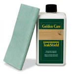 Teak Shield by Golden-Teak is the ONLY furniture care product that Westminster Teak recommends for protecting Teak against food and drink stains. This furniture care product ensures that after a meal your Teak table can just be wiped with a damp cloth, without any nasty stains remaining.