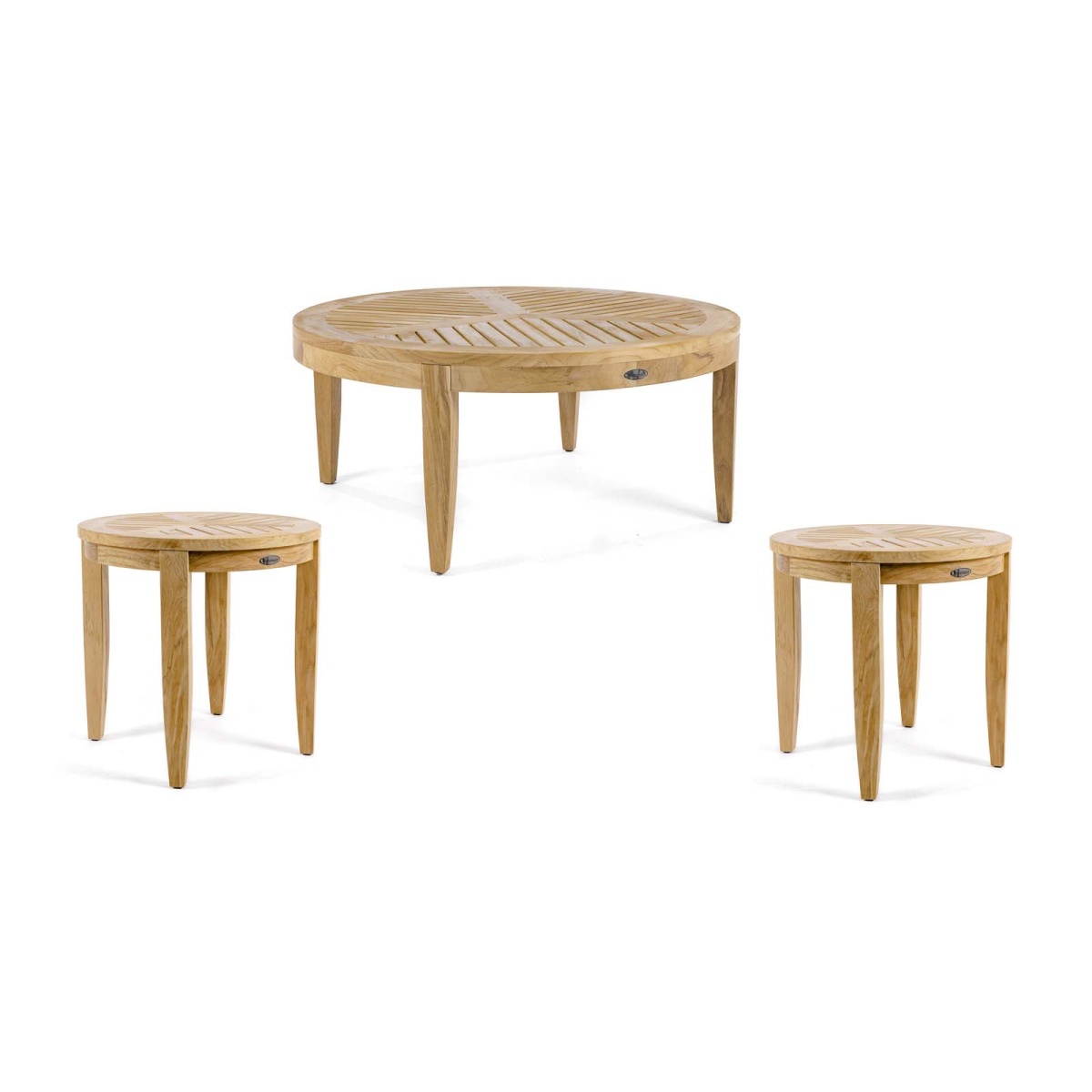 Laguna 3 pc Coffee and Side Table Set Westminster Teak