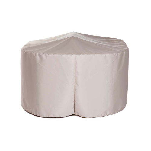 60106 Laguna 11 piece Lounge Set Cover end view for product 70105 Laguna 11 piece Lounge Set on white background