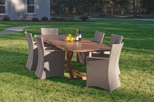 outdoor sling dining sets