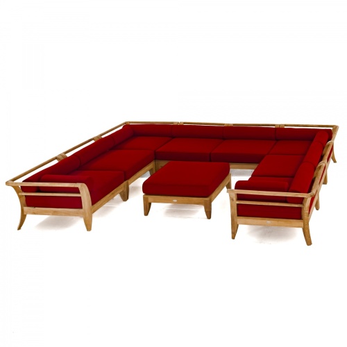 9pc Teak Large Daybed