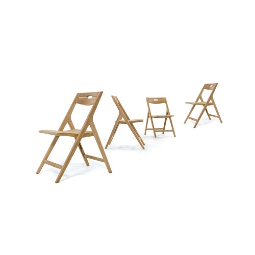70887 Surf Folding Chair Set of 4 showing different views on white background