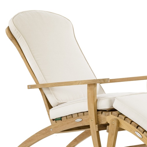 image of 72221MTO Adirondack Back and Seat Cushion canvas color on Adirondack chair with white background