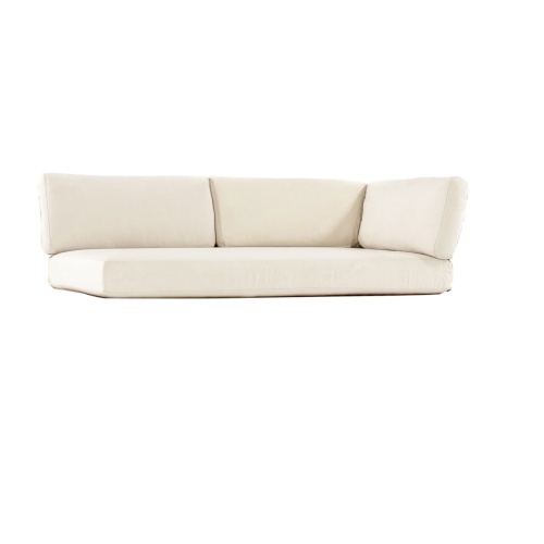 72341LM Maya Sofa Left or Right Side Cushions front angled view on white background