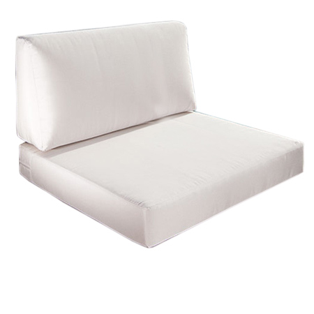 73105MTO Malaga Right Side Cushion for Malaga Right Side Sofa Sectional angled on white background 
