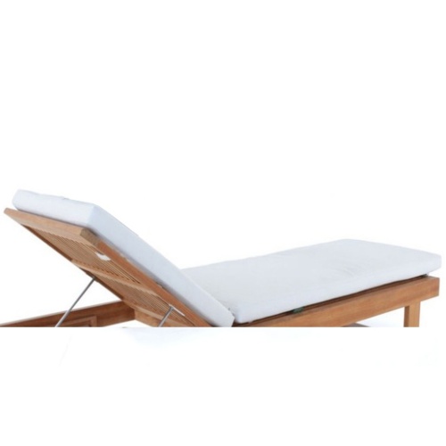 image of 76909MTO Horizon High Chaise Bench Cushion in canvas color on white background