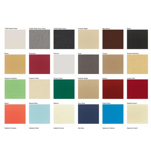 image of SSBSAMPLE Sunbrella Fabric Swatch Book Samples on white background