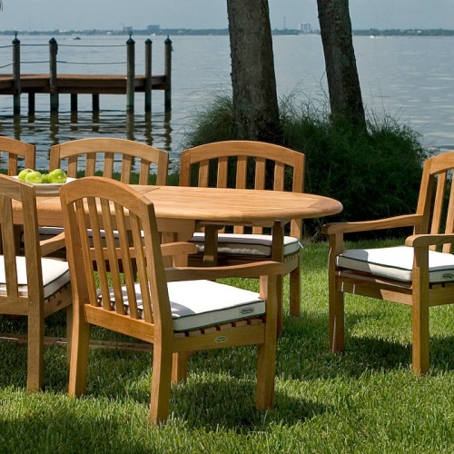wooden outdoor dining chairs