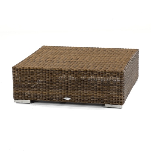 31006dp malaga wicker coffee table angled view on white background