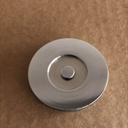 40033 Stainless Steel Umbrella Table Plug closeup view