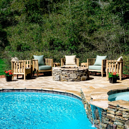 conversation patio sets with deep seating chairs