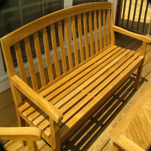 top rated teak garden benches