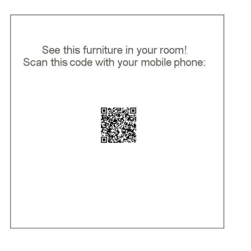 13800DP Maya Right Side Sectional AR QR Code on white background