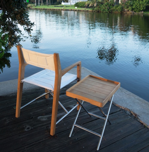 Marine Grade Teak and Stainless Outdoor Furniture