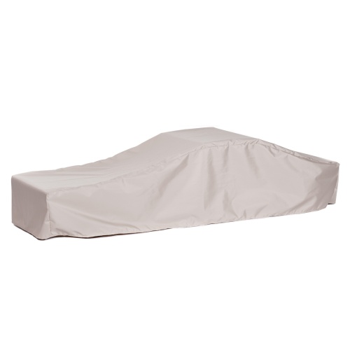 60002DP Chaise Lounger Cover side view for product 30002DP Malaga Chaise Lounger on white background