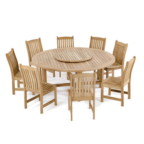 9pc table and chair set