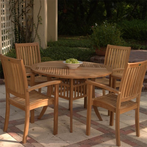 teak outdoor dining tables