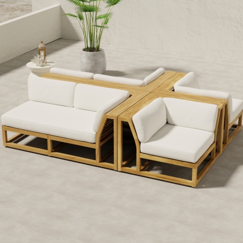 Maya Centerpiece Sofa Set Westminster Teak