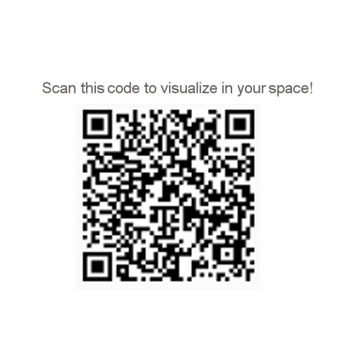 70299 Horizon teak 7 piece Dining Set AR QR Code on white background