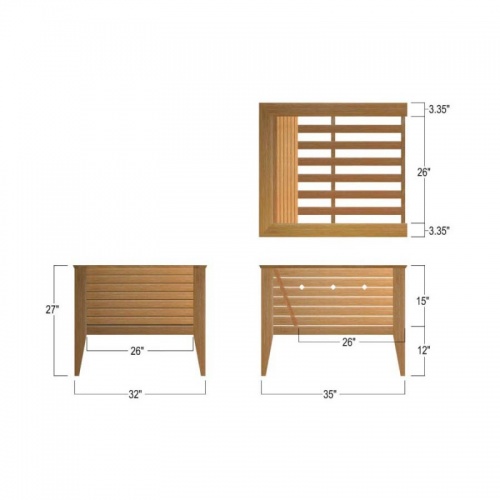 teak wooden lounge chairs