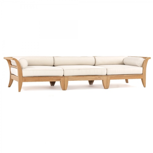 70102 aman dais three piece sofa set cushioned angled on white background