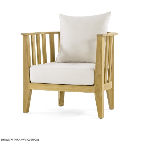 70257 kafelonia teak chair with cushions angled on white background