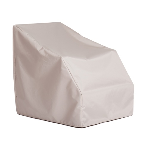 80230 Maya Slipper Chair Cover side angled view on white background 