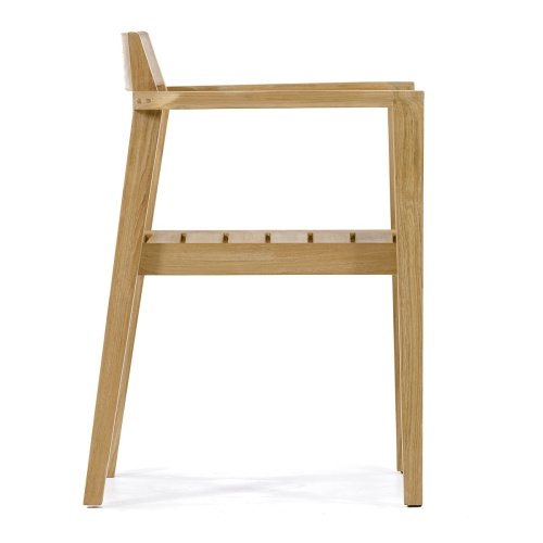 stackable teakwood dining chairs