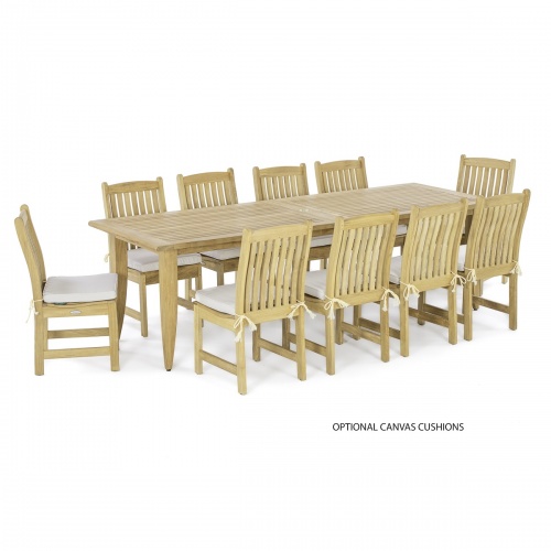 expandable wood dining table