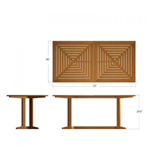 rectangle wood tables