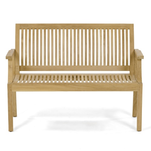 indonesian benches in teak