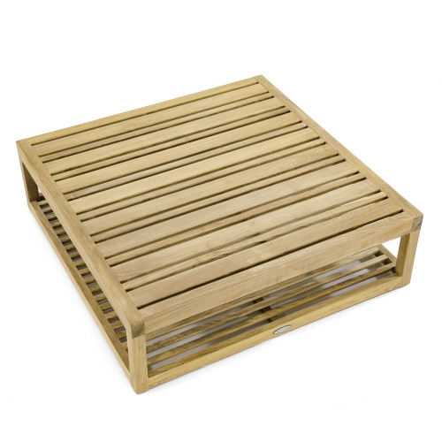 18800DP Maya Ottoman Coffee Table in top view on white background