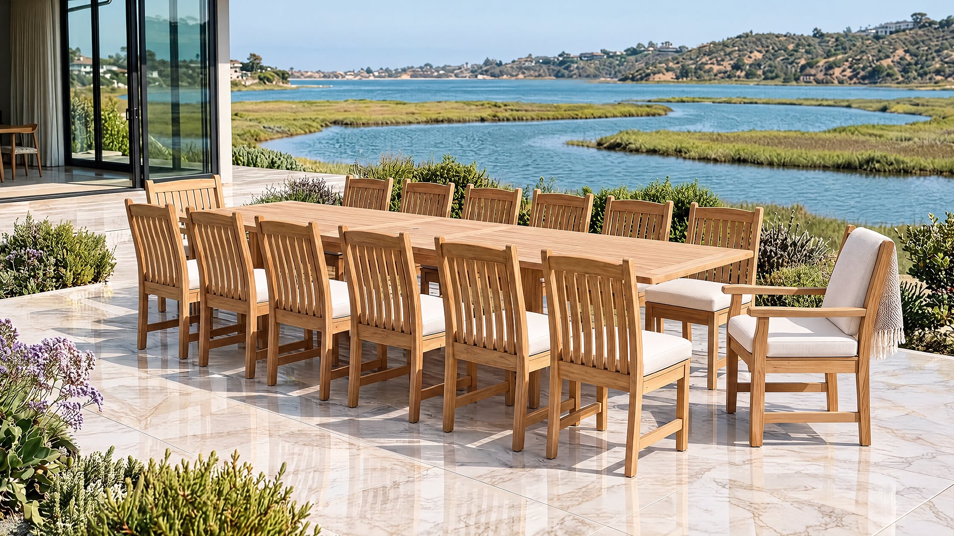 Teak Extendable Dining Tables for Small Patios: Sizes and Space Guide