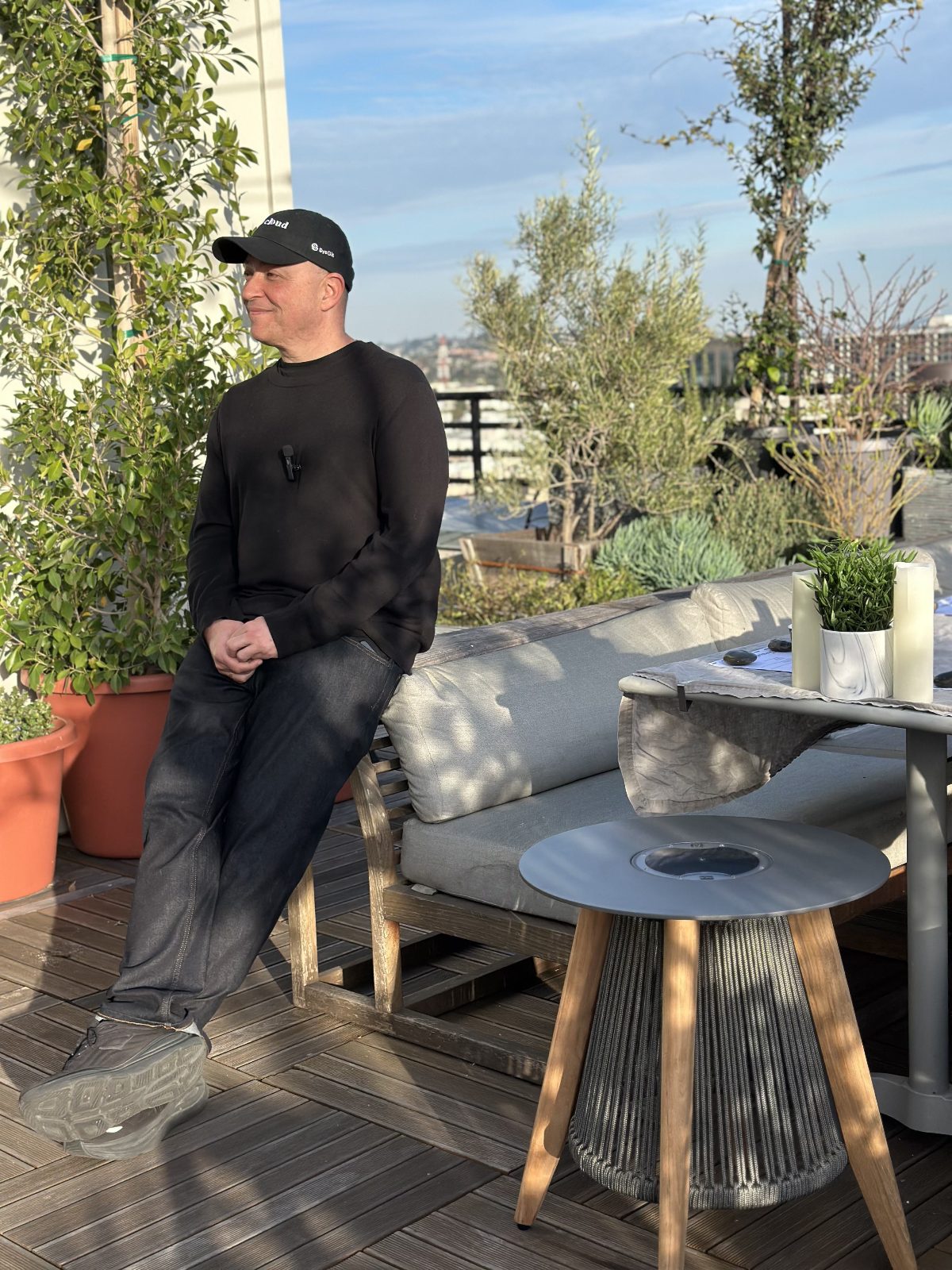 The DTLA Dinner Club terrace