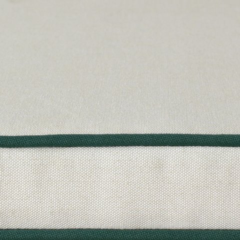 Sunbrella Canvas w/ Forest Green Welt