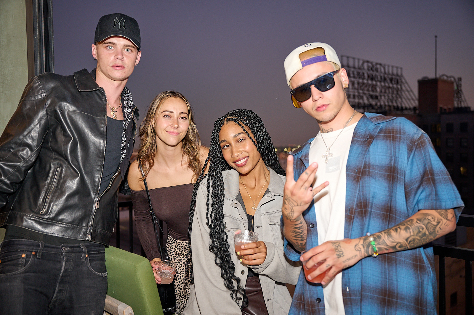 Young Celebrity guests at the DTLA Dinner Club Party