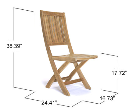 Brighton Folding Chair - Picture C