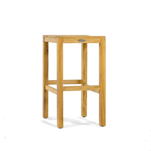 Somerset Backless Patio Bar Stool Westminster Teak Outdoor Furniture