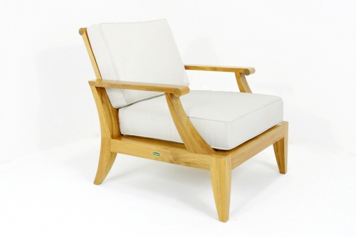 Display Model Laguna Deep Seating Teak Armchair - Picture A