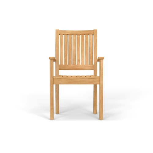 Sussex Teak Stacking Chair - Picture E